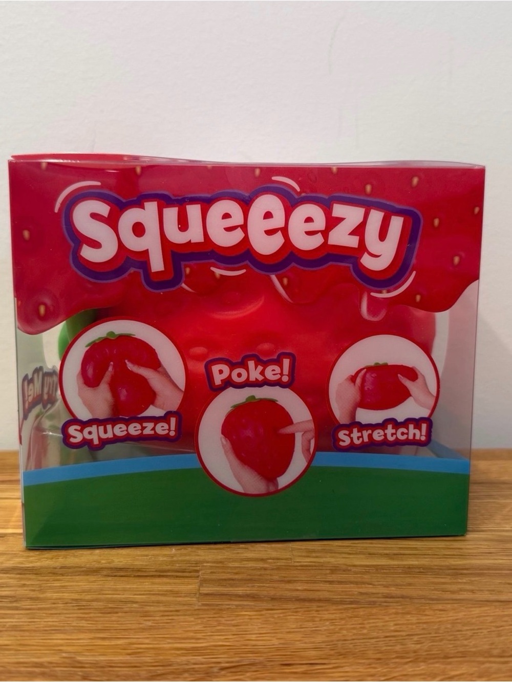 Sunny Days Jumbo Squeeezy Strawberry Squishy Sensory Fidget